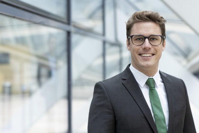 Indoor Shooting für Bewerbungsunterlagen
